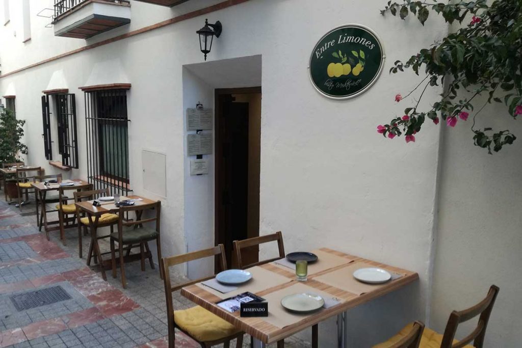 Restaurant Entre Limones Marbella Old Town