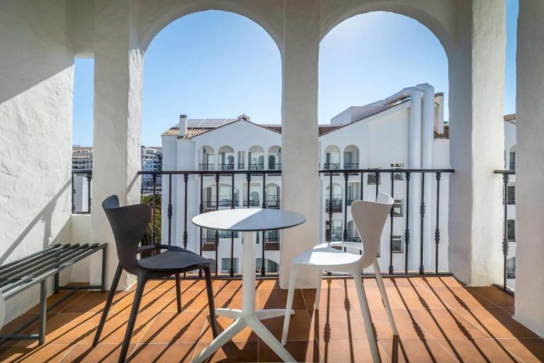 Terrace at Hotel Occidental Puerto Banus Marbella